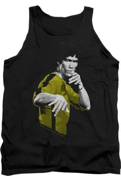 Gildan Bruce Lee Suit Of Death Adult Tank In Black