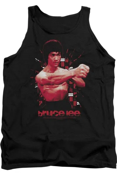 Gildan Bruce Lee The Shattering Fist Adult Tank In Black
