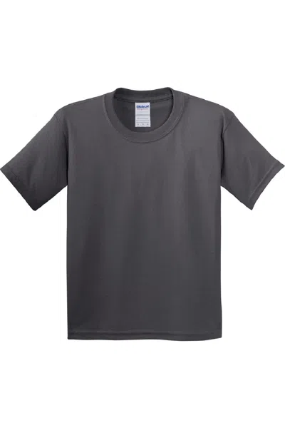 Gildan Kids' Childrens Unisex Soft Style T-shirt In Gray