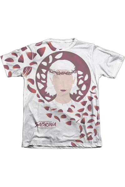 Gildan Chilling Adventures Of Sabrina Crown Of Thorns Adult Poly/cotton Short Sleeve Tee / T-shirt In Multi