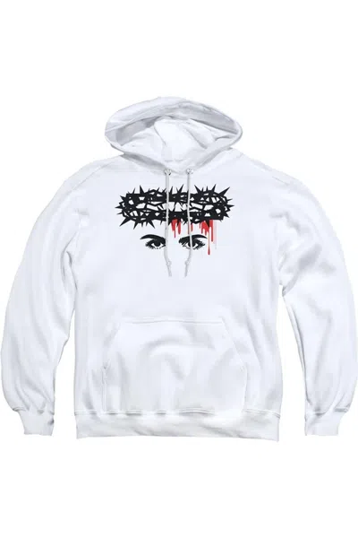 Gildan Chilling Adventures Of Sabrina Crown Of Thorns Adult Pull Over Hoodie / Hooded Sweatshirt In White