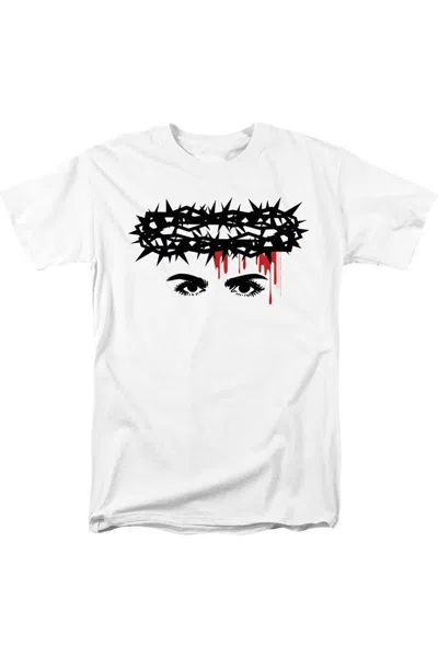 Gildan Chilling Adventures Of Sabrina Crown Of Thorns Short Sleeve Adult Tee / T-shirt In White