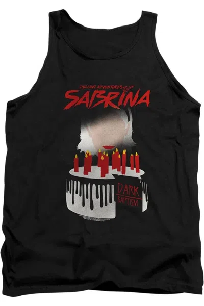 Gildan Chilling Adventures Of Sabrina Dark Baptism Adult Tank Top In Black