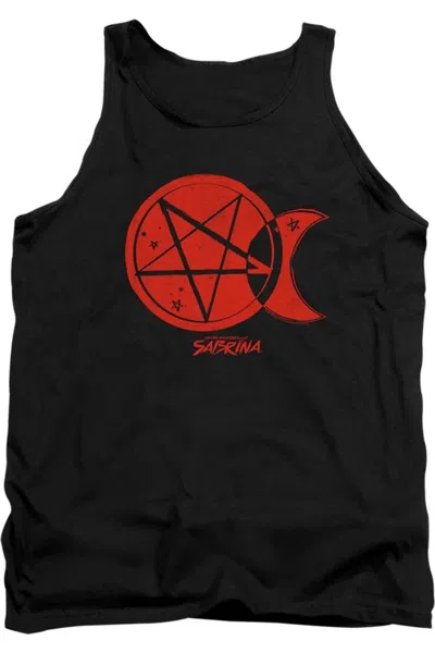 Gildan Chilling Adventures Of Sabrina Dark Moon Adult Tank Top In Black