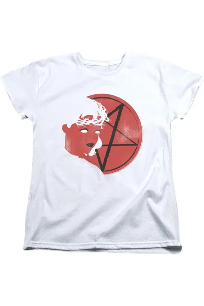 Gildan Chilling Adventures Of Sabrina Herald Sabrina Short Sleeve Women´s Tee / T-shirt In White