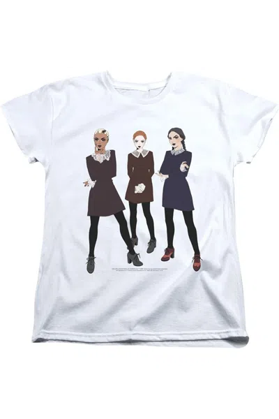 Gildan Chilling Adventures Of Sabrina Weird Short Sleeve Women´s Tee / T-shirt In White