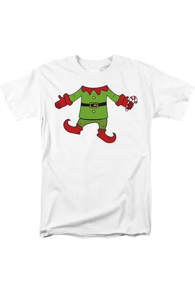 Gildan Christmas Elf Body Unisex Adult T-shirt In White