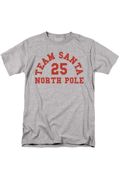 Gildan Christmas Team Santa Unisex Adult T-shirt In Gray