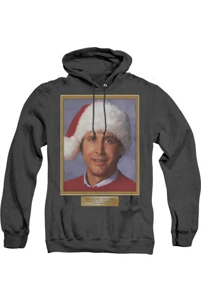 Gildan Christmas Vacation Hallelujah Adult Heather Hoodie / Hooded Sweatshirt In Black