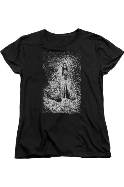 Gildan Corpse Bride Bird Dissolve Short Sleeve Women´s Tee / T-shirt In Black