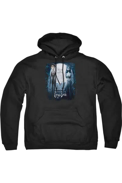 Gildan Corpse Bride Poster Adult Pull Over Hoodie / Hooded Sweatshirt In Black