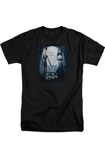 Gildan Corpse Bride Poster Short Sleeve Adult Tall Tee / T-shirt In Black