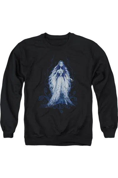 Gildan Corpse Bride Vines Adult Crewneck Sweatshirt In Black