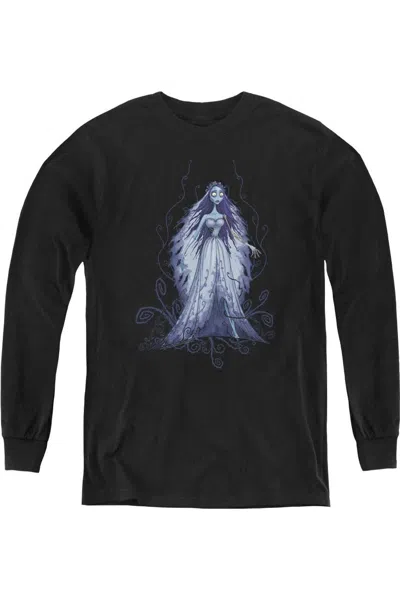 Gildan Kids' Corpse Bride Vines Short Sleeve Juvenile Tee / T-shirt In Black