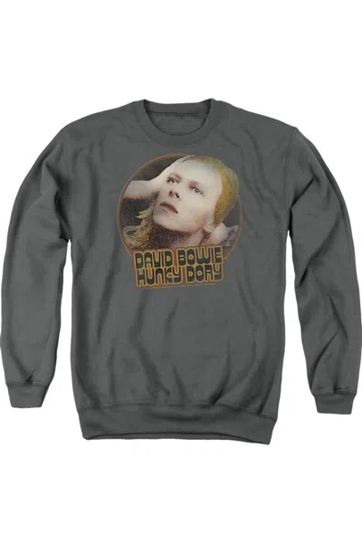 Gildan David Bowie Hunky Dory Circle Adult Crewneck Sweatshirt In Pink