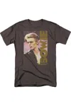 Gildan David Bowie Smokin Short Sleeve Adult Tee / T-shirt In Pink