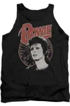 Gildan David Bowie Space Oddity Adult Tank In Black