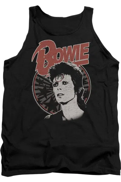 Gildan David Bowie Space Oddity Adult Tank In Black