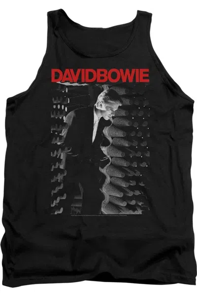 Gildan David Bowie Station To Station Adult Tank In Black
