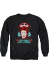 Gildan David Bowie Ziggy Heads Adult Crewneck Sweatshirt In Black