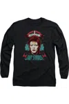 Gildan David Bowie Ziggy Heads Adult Crewneck Sweatshirt In Black