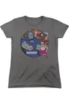 Gildan Dc Comics Apokolips Represent Short Sleeve Womens Tee / T-shirt In Pink