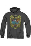 Gildan Dc Comics Appearing Tonight Adult Heather Hoodie / Hooded Sweatshirt In Black
