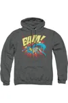 Gildan Dc Comics Bam Adult Pull Over Hoodie / Hooded Sweatshirt In Pink