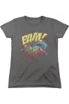 Gildan Dc Comics Bam Short Sleeve Womens Tee / T-shirt In Pink