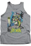 Gildan Dc Comics Batman Heroic Trio Adult Tank Top In Multi