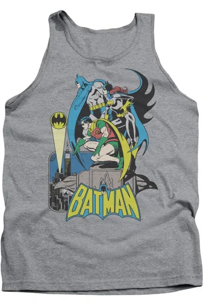 Gildan Dc Comics Batman Heroic Trio Adult Tank Top In Multi