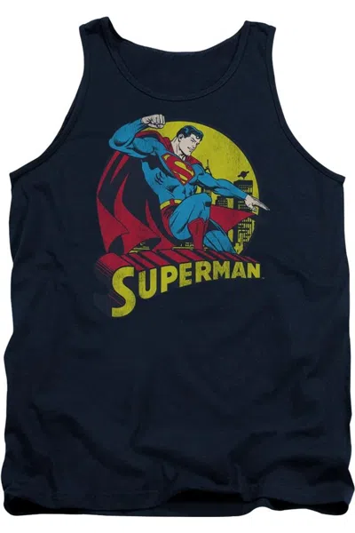 Gildan Dc Comics Big Blue Adult Tank Top