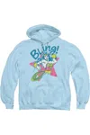 Gildan Dc Comics Bling Adult Pull Over Hoodie / Hooded Sweatshirt In Blue