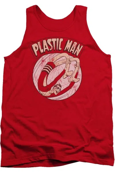 Gildan Dc Comics Bounce Adult Tank Top In Red