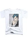 Gildan Dc Comics Bruce Wayne Short Sleeve Juvenile Tee / T-shirt In White