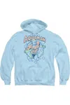 Gildan Dc Comics Bubbles Adult Pull Over Hoodie / Hooded Sweatshirt In Blue