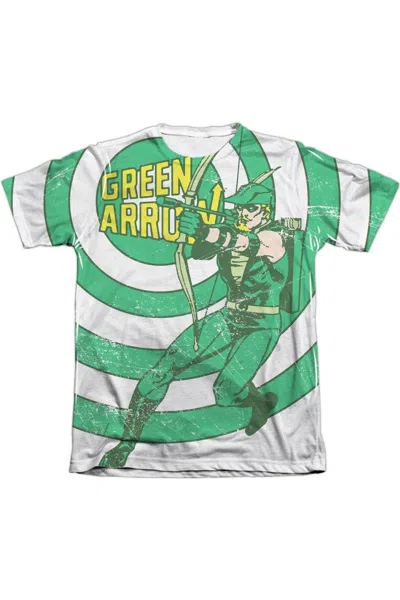 Gildan Dc Comics Bullseye Adult Poly/cotton Short Sleeve Tee / T-shirt In White