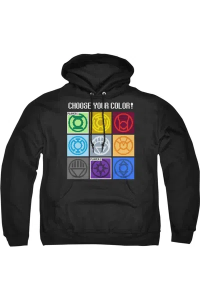 Gildan Dc Comics Choose Your Color Adult Pull Over Hoodie / Hooded Sweatshirt In Black