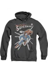 Gildan Dc Comics Cover Me Adult Heather Hoodie / Hooded Sweatshirt In Black
