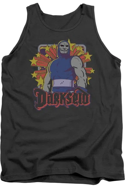 Gildan Dc Comics Darkseid Stars Adult Tank Top In Pink