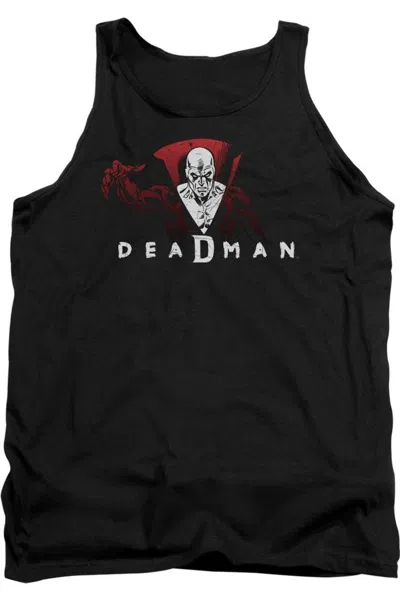 Gildan Dc Comics Deadman Adult Tank Top In Black