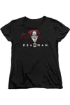 Gildan Dc Comics Deadman Short Sleeve Womens Tee / T-shirt In Black
