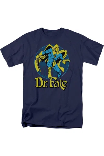 Gildan Dc Comics Dr Fate Ankh Short Sleeve Adult Tee / T-shirt In Blue