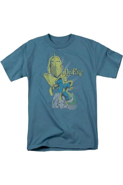 Gildan Dc Comics Dr Fate Short Sleeve Adult Tee / T-shirt In Grey