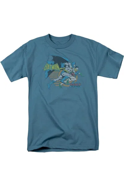 Gildan Dc Comics Duo Short Sleeve Adult Tee / T-shirt In Grey