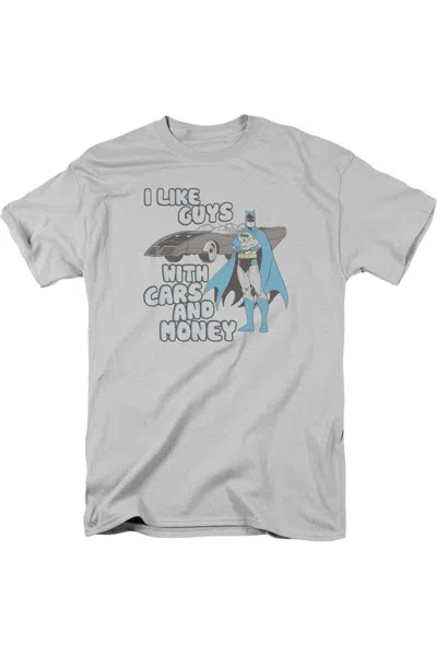 Gildan Dc Comics Favorite Things Short Sleeve Adult Tee / T-shirt In Silver