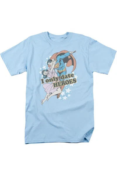Gildan Dc Comics Fickle Short Sleeve Adult Tee / T-shirt In Blue