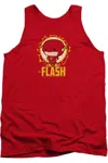 Gildan Dc Comics Flash Flash Chibi Adult Tank Top In Red