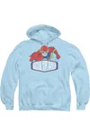 Gildan Dc Comics Flash Flash Sign Adult Pull Over Hoodie / Hooded Sweatshirt In Blue