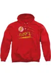 Gildan Dc Comics Flash Like Lightning Adult Pull Over Hoodie / Hooded Sweatshirt In Red